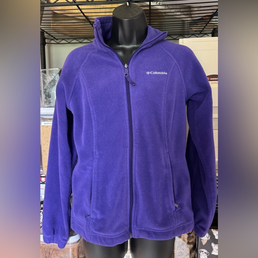 Columbia Vibrant Purple Fleece Outerwear Size XS
